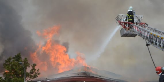 TPAO’da Korkutan Yangın