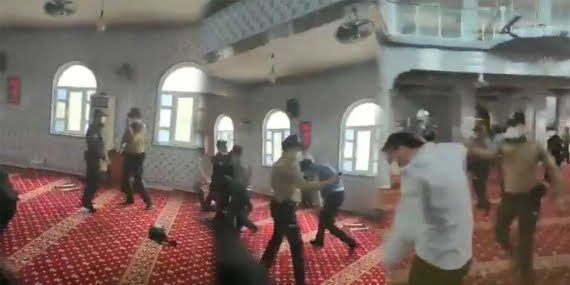 Camide Biber Gazlı Gözaltı