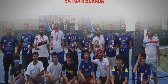 Cudi Cup Tenis Turnuvasında Batman Rüzgarı