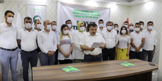 Gelecek Partisi Batman İl Örgütü ‘Temiz Siyaset’ Kampanyası Başlattı
