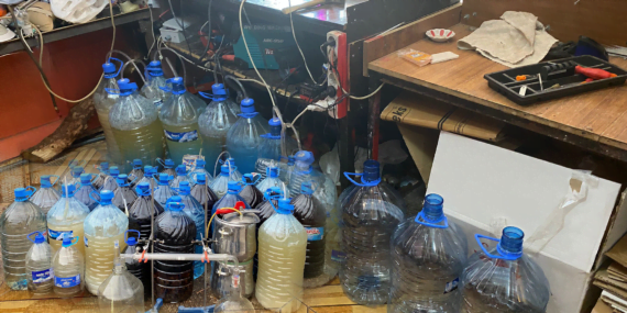 Batman’da Sahte İçki İmalathanesine Baskın: Sahte Viski, Votka, Rakı, Cin Ele Geçirildi!