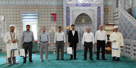 Ezanı güzel okuyan ve etkili hutbe sunan yarışması yapıldı