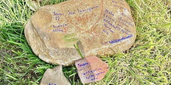 Taşın üzerine ‘tecavüz ediliyorum yardım edin yazmıştı’ doğru çıktı