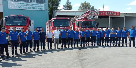 Batman’dan Manavgat’a yangın söndürme desteği
