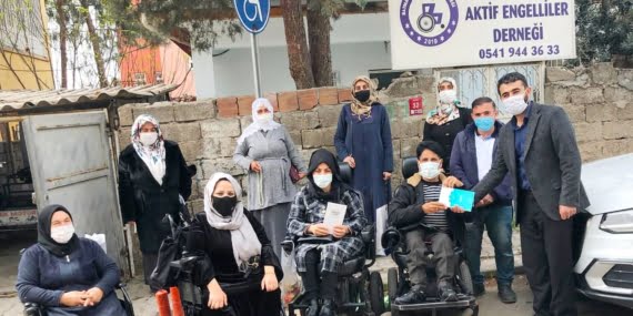 Batman İl Müftülüğü engelli yurttaşları ziyaret etti