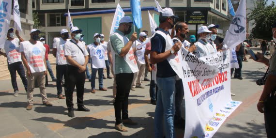 KESK, Toplu İş Sözleşmesi’ne yönelik basın açıklaması düzenledi