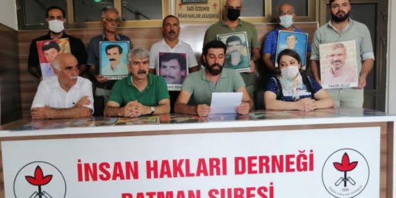 Batman’da kayıp yakınları 489. haftada kayıplarını sordu