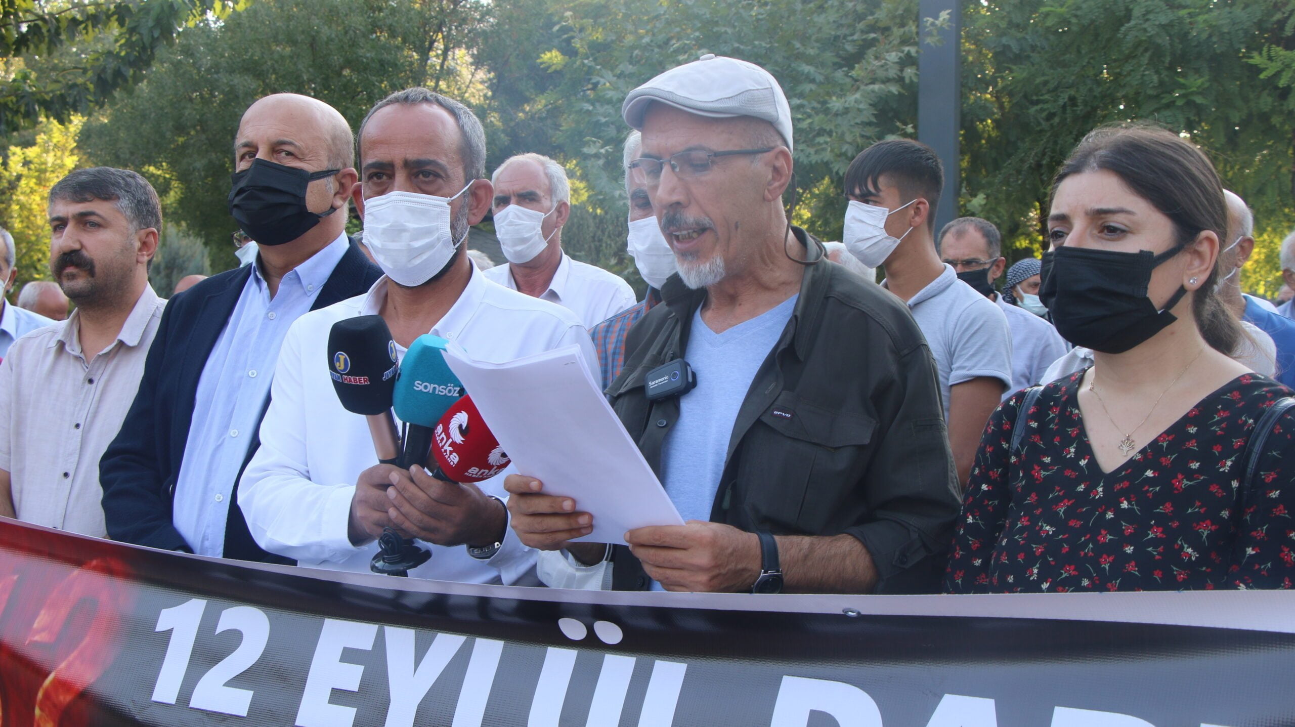 12 Eylül 1980 darbesinin 41. yılı Batman'da kınandı 12 Eylül 1980 darbesinin 41. yılı Batman'da kınandı