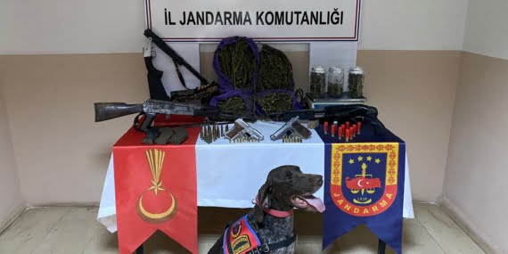 Jandarma’dan uyuşturucu baskını