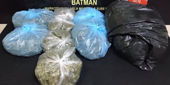 Batman’da uyuşturucu madde satıcısı 3 kişi tutuklandı