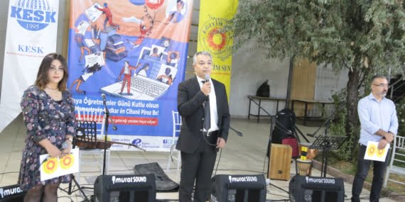 Eğitim Sen Batman Şubesi Dünya Öğretmenler Gününü kutladı