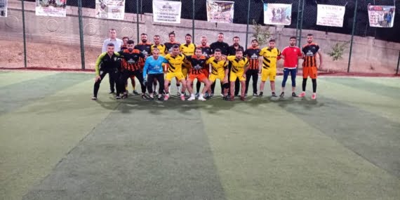 Tekstilci gençlerin dostluk maçı 8-5 sonuçlandı