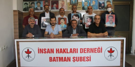 Batman’da kayıp yakınları 499. haftada kayıplarının akıbetini sordu