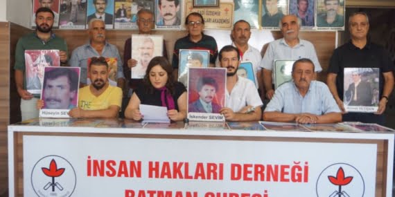 Batman’da 497. haftada kayıplar soruldu