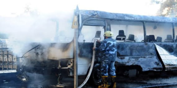 Şam’da patlama: 13 asker yaşamını yitirdi