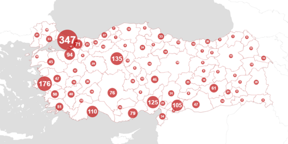 10 yılın kadın cinayetleri haritasına göre en az 2 bin 534 kadın öldürüldü