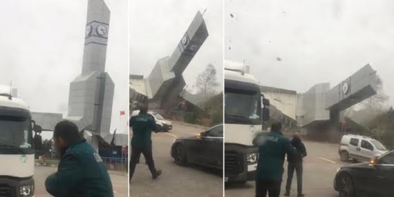 İstanbul’da fırtına hayatı felç etti