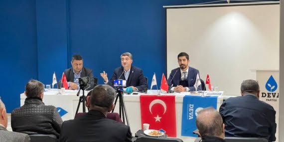 Batman’da DEVA Partisi yerel basın ile bir araya geldi
