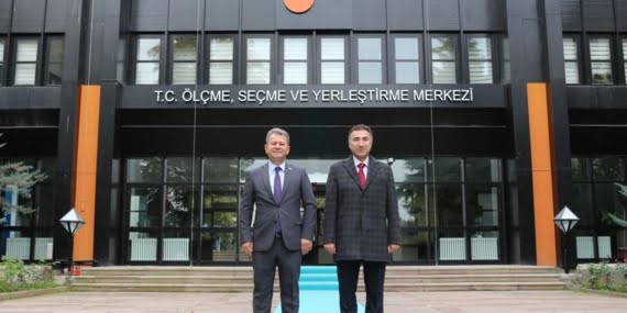 Rektör Demir, ÖSYM Başkanını ziyaret etti