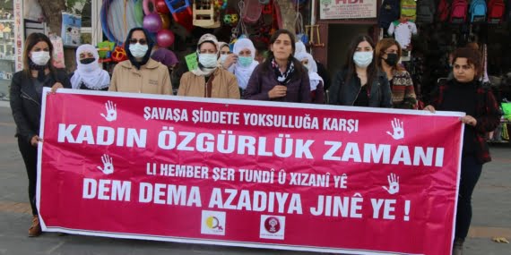 Batman’da 25 Kasım Kadına Yönelik Şiddetle Mücadele Günü Etkinlikleri başladı