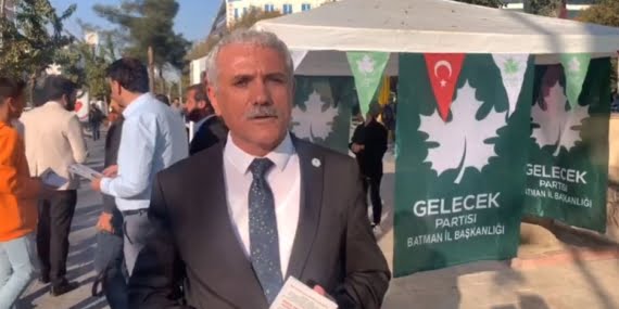 Gelecek Partisi Batman İl Başkanı Polat: Halkın iradesi yok sayılıyor