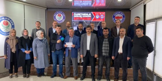 Eğitim Bir Sen Batman: Öğretmenlik Meslek Kanunu beklentileri karşılayacak şekilde çıkarılmalıdır