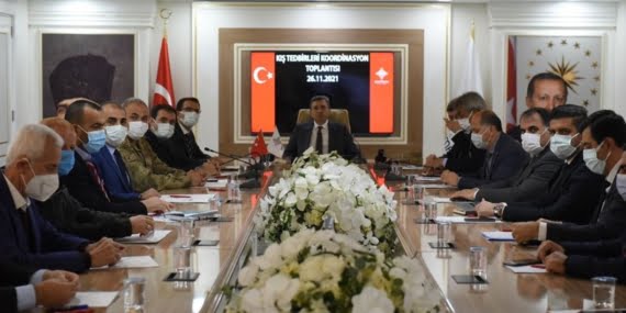 Batman’da ‘Kış Tedbirleri Koordinasyon Toplantısı’ gerçekleştirildi