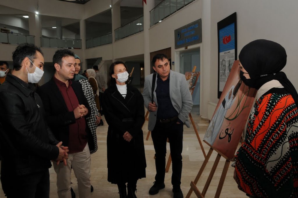 Batman'da Mevlana'nın ölüm yıldönümü vesilesi ile 'vuslat' sergisi