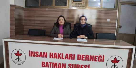 İHD Kadın komisyonundan 2021 kadın hak ihlalleri açıklaması