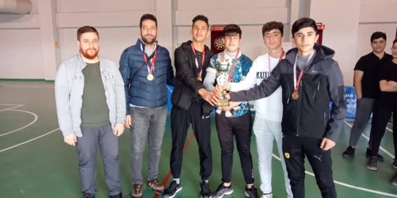 Dart  genç erkekler şampiyonası sona erdi