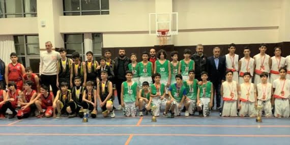 U14 Basketbol şampiyonu Eğitimspor oldu