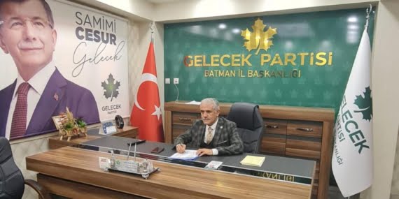 Gelecek Partisi İl Başkanı Polat’tan Batman için ‘Berlin duvarı’ benzetmesi