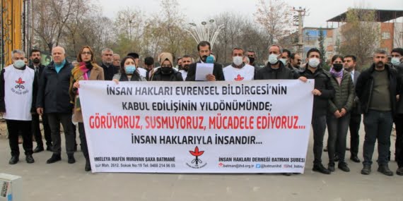 İnsan Hakları Haftası’nda Batman’dan çağrı: Herkes için insan hakları