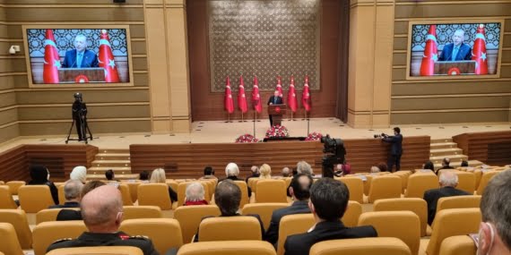 Rektör Demir Cumhurbaşkanlığı Kültür ve Sanat Büyük Ödülleri Törenine Katıldı