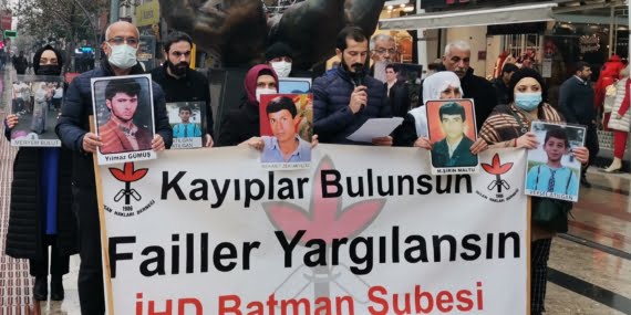 Batman’da 510. haftada Zeynel Kürsep’in akıbeti soruldu