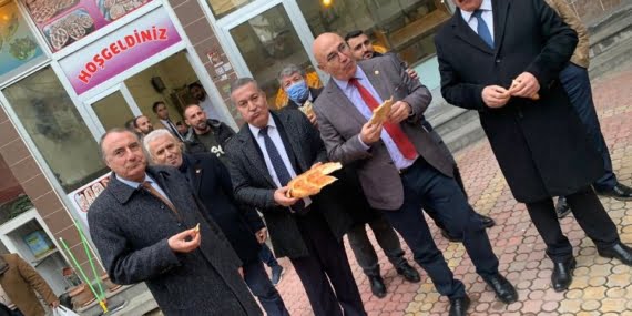 CHP’li vekil Tanal Batman’da: Halkın omzundaki yükü almaya, ekmeği bölüşmeye geldik