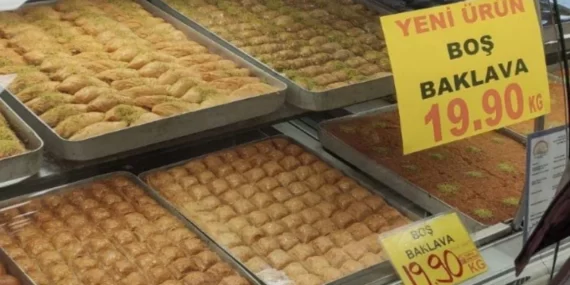 Zamlar ‘boş baklava’yı ürettirdi