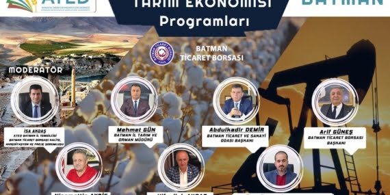 Batman’da ‘Diyar Diyar Tarım Ekonomisi Batman’ paneli