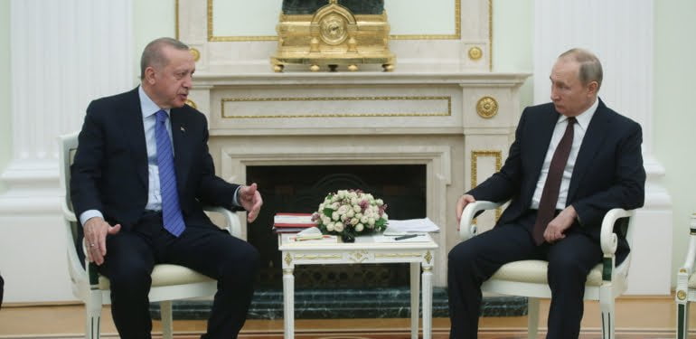 Erdogan - Putin meeting in Moscow