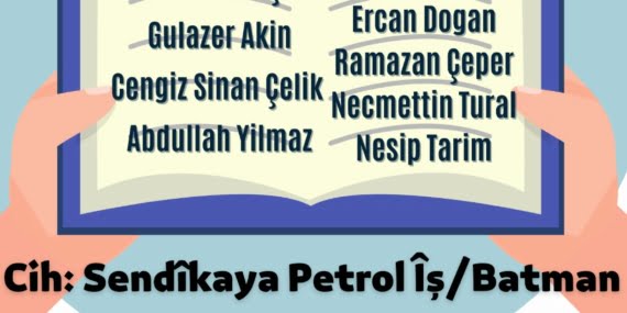 Batman’da tutuklu yazarlar ile dayanışma amacıyla imza etkinliği düzenleniyor