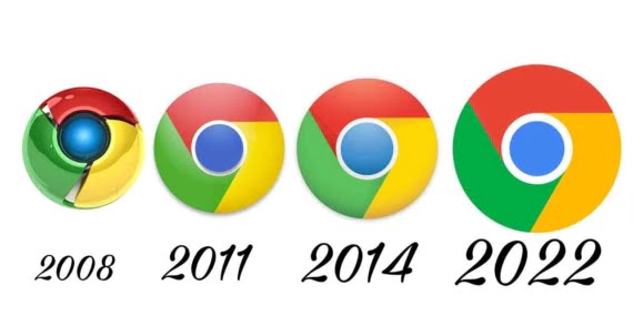 Google Chrome 8 yıl aradan sonra logosunu değiştirdi