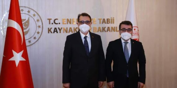 AK Partili Gür, Enerji Bakanı Dönmez ile görüştü