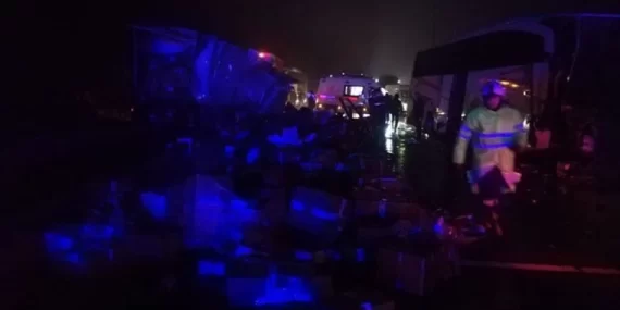 Batman otobüsü Pozantı otoyolunda kaza yaptı: 1 kişi öldü, 15 yaralı