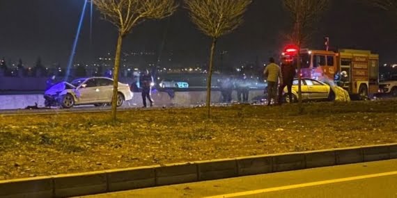 Çevre Yolunda Feci Kaza!