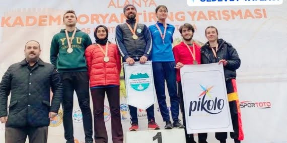 Batmanlı Hatice oryantiringde Türkiye ikincisi oldu