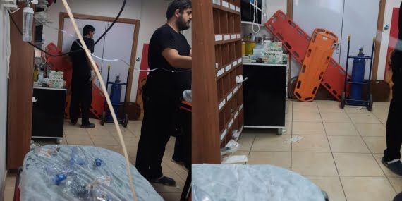 Lice’de ölen hastanın yakınları sağlık çalışanlarına saldırdı