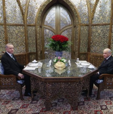 Cumhurbaşkanı Erdoğan, MHP Genel Başkanı Bahçeli ile iftar yaptı