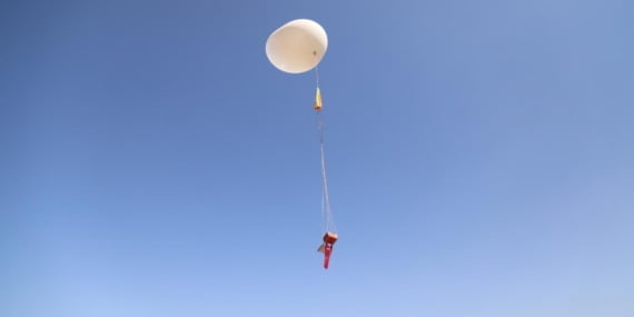 Adana’dan uzaya gönderilmek istenen kebap 38 kilometre yükseldikten sonra Hatay’a düştü