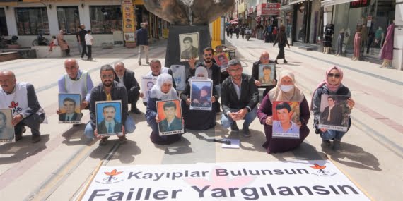Kayıp yakınlarının Batman’daki eylemi 524. haftayı ardında bıraktı