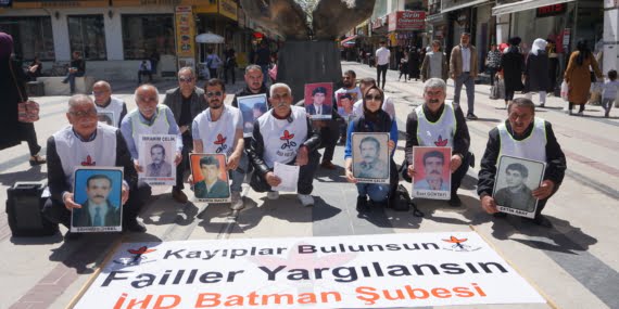 İHD ve kayıp yakınları 525. haftada kayıpların akıbetini sordu